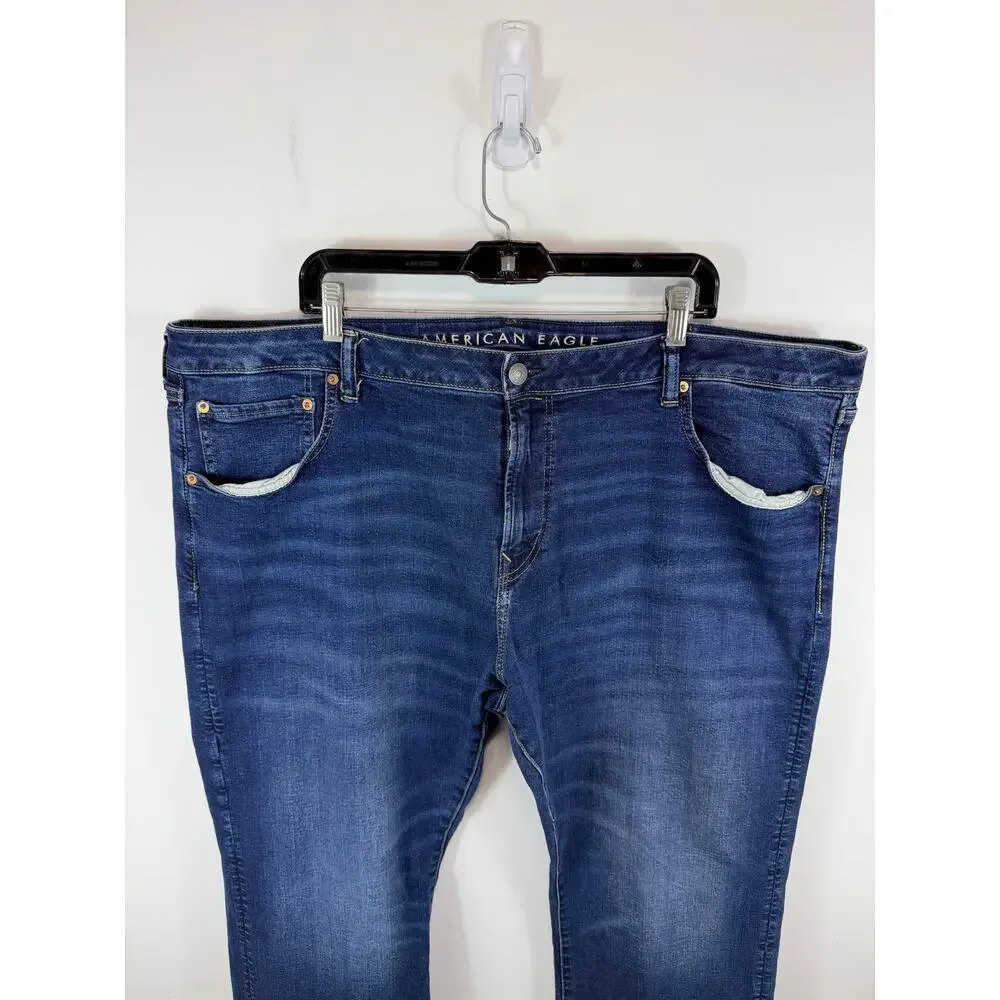 American Eagle Original Bootcut Jeans Dark Wash Size 46x32 - Picture 10 of 15